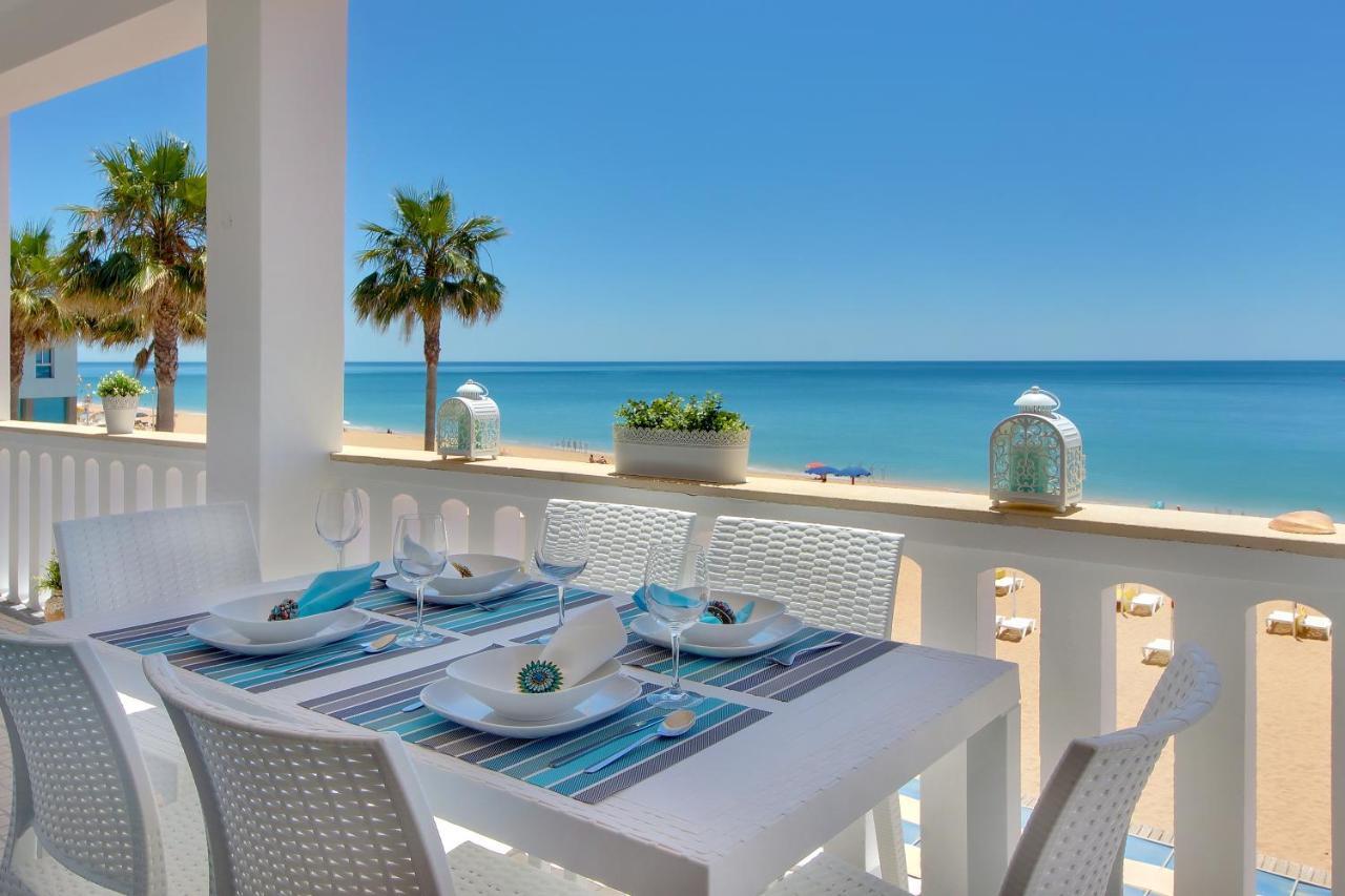 Casa Pe Na Areia- Unique Spot- Beach Front By Dreamvillas알부페이라 외부 사진