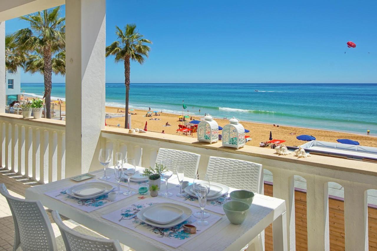 Casa Pe Na Areia- Unique Spot- Beach Front By Dreamvillas알부페이라 외부 사진